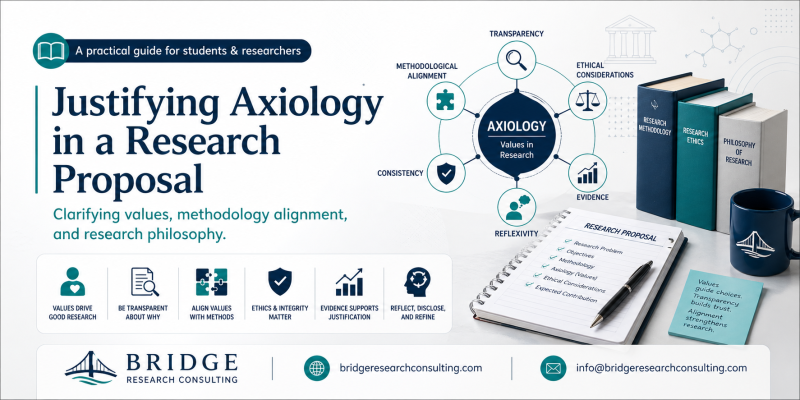 Bridge Research Consulting | Justifying Axiology in Proposal